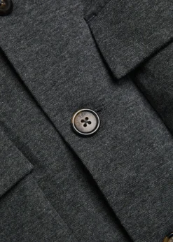 Cotton-blend overshirt