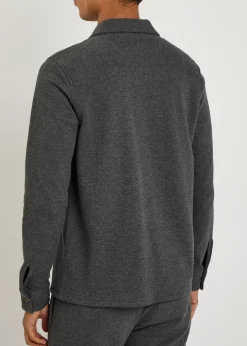 Cotton-blend overshirt