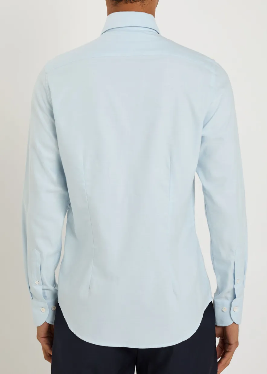 Cotton-blend shirt