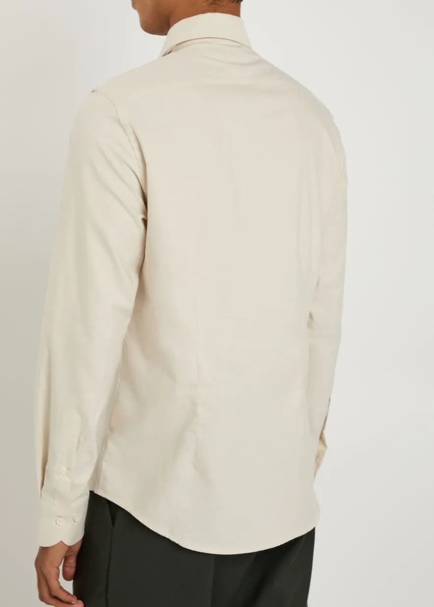Cotton-blend shirt