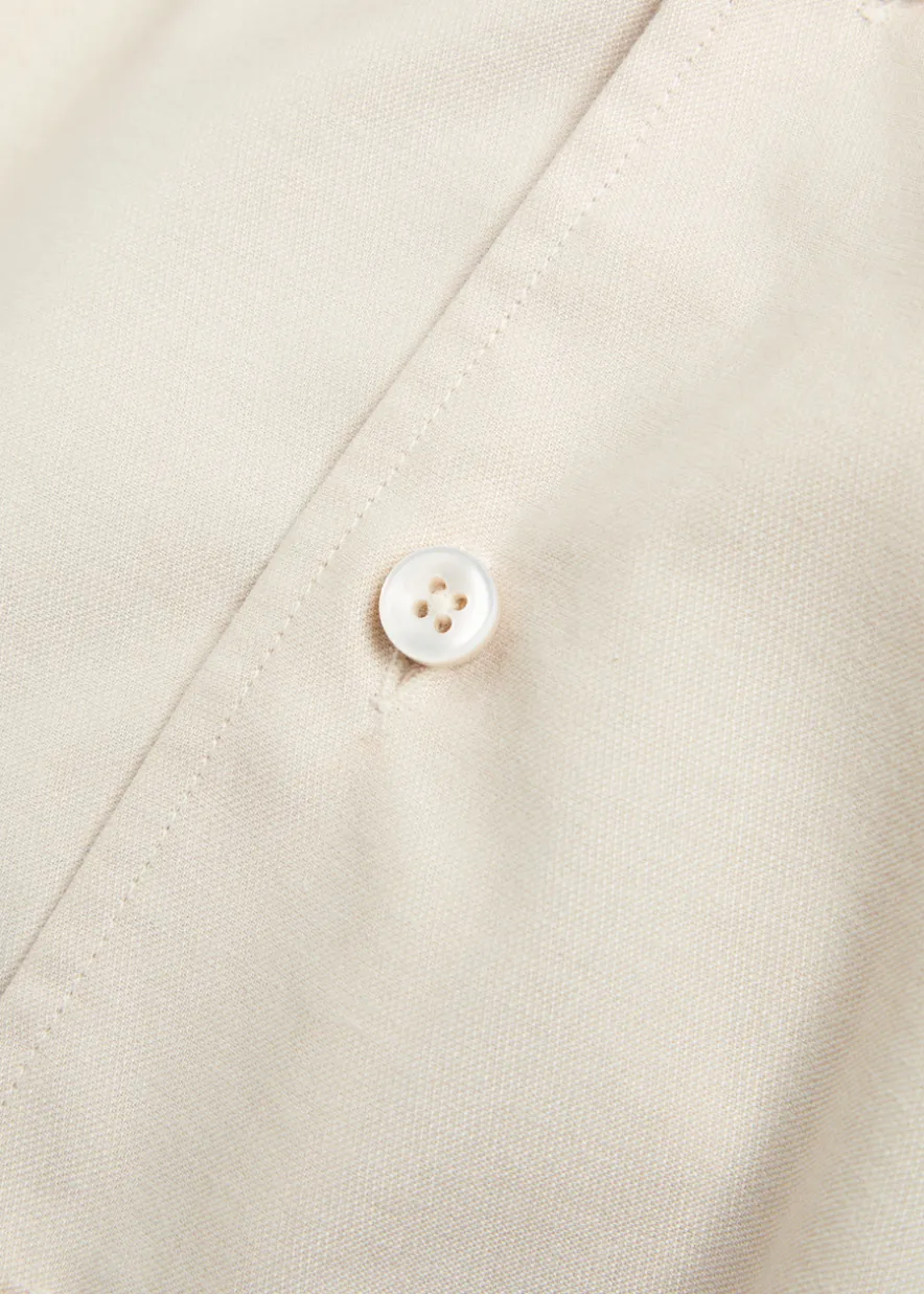 Cotton-blend shirt