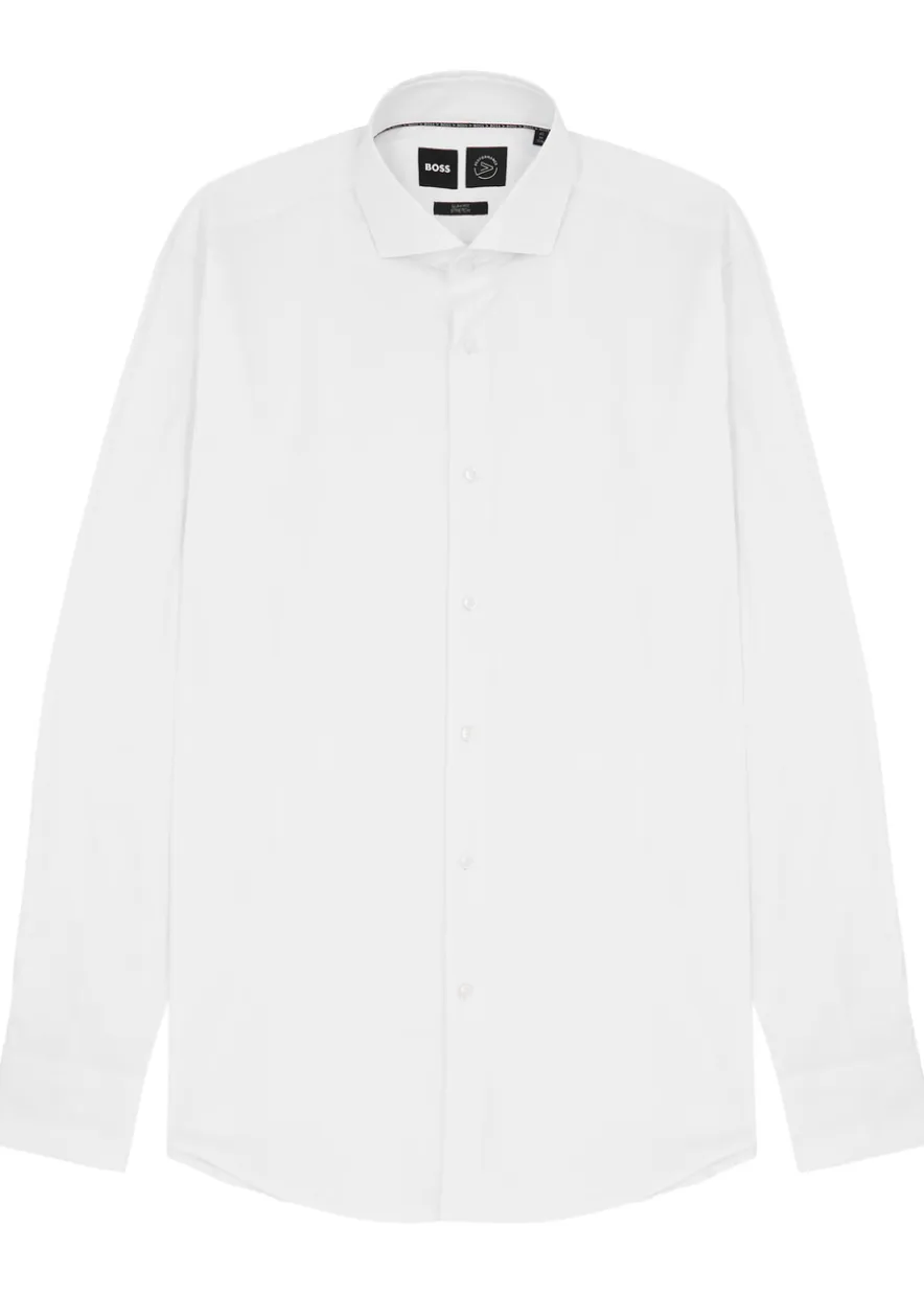 Cotton-blend shirt