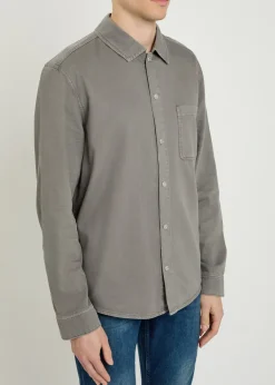 Cotton-blend shirt