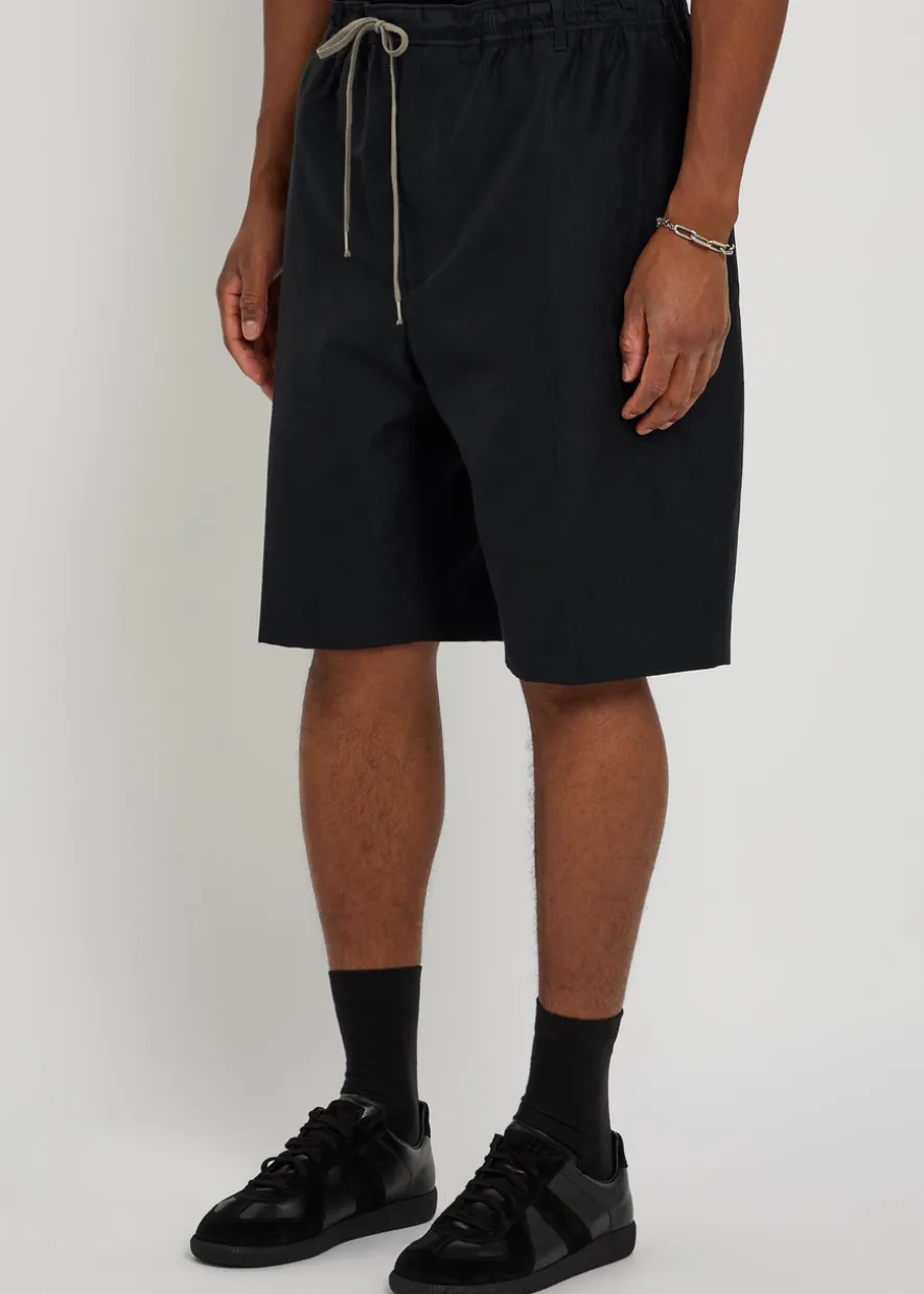Cotton-blend shorts