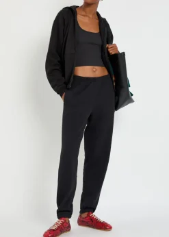 Cotton-blend sweatpants