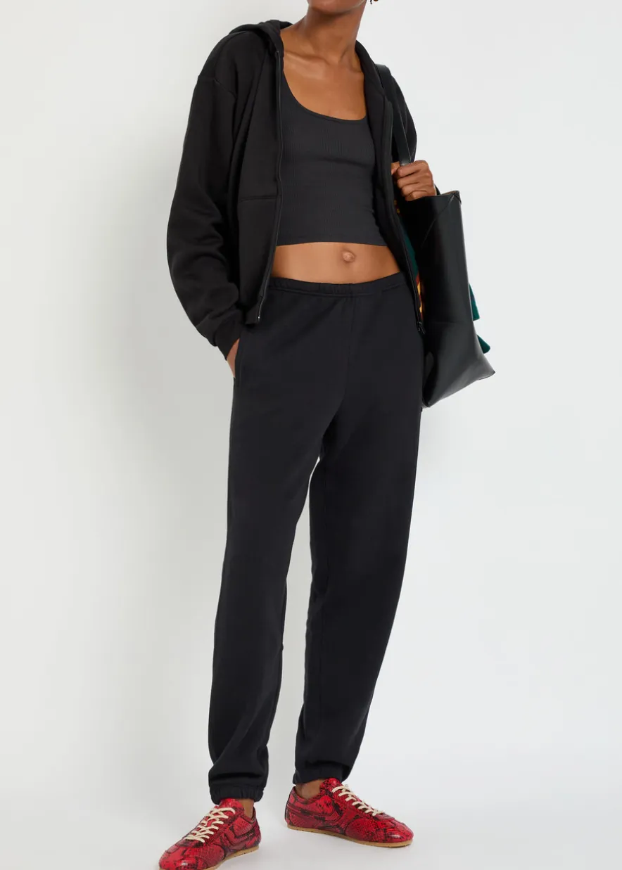 Cotton-blend sweatpants
