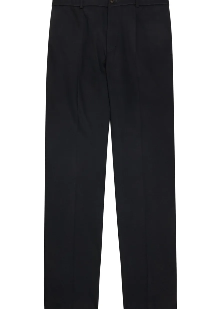 Cotton-blend trousers