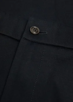 Cotton-blend trousers