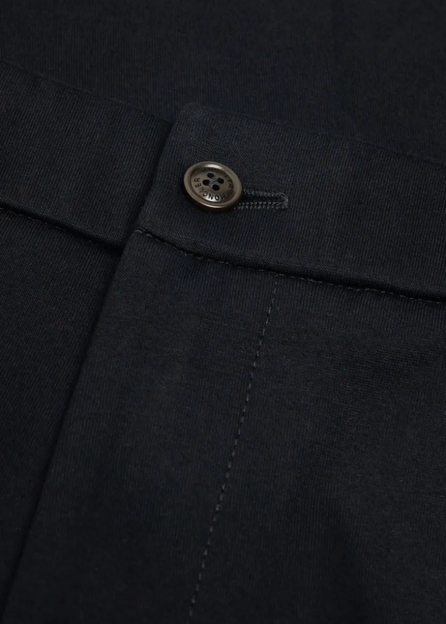 Cotton-blend trousers