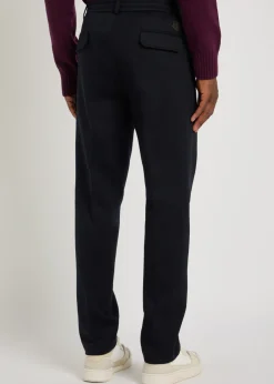 Cotton-blend trousers