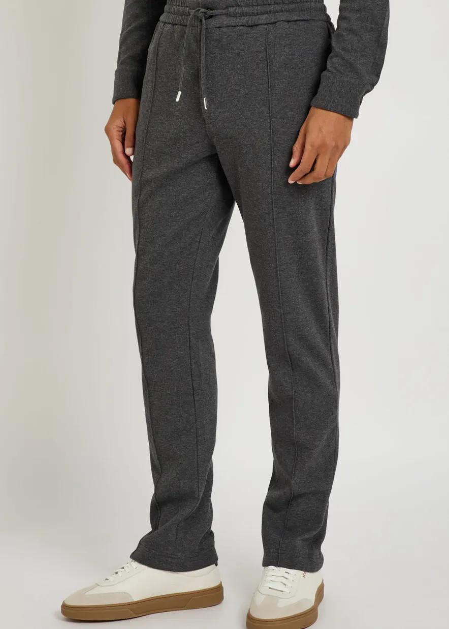 Cotton-blend trousers