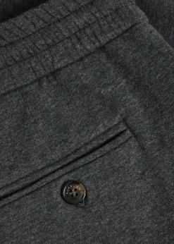 Cotton-blend trousers