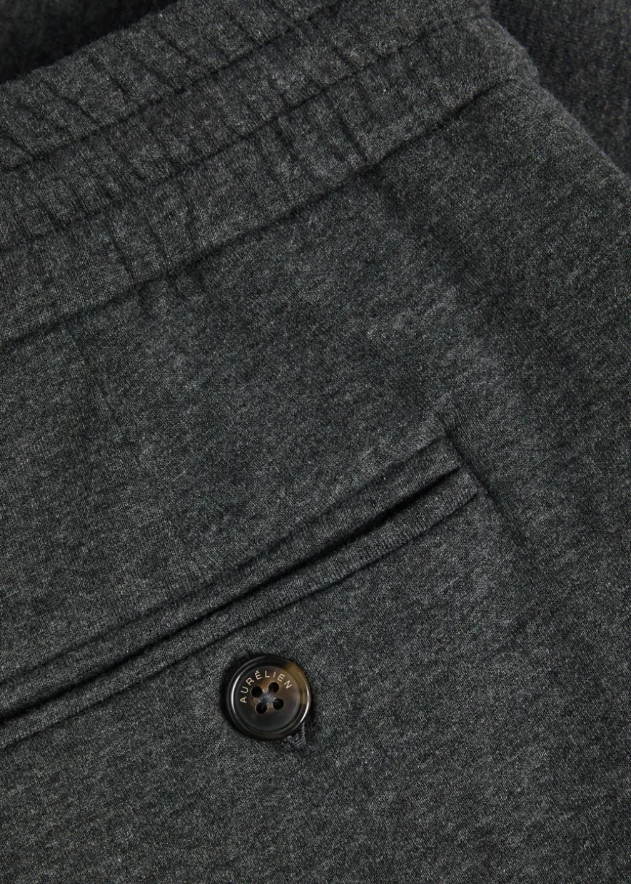 Cotton-blend trousers