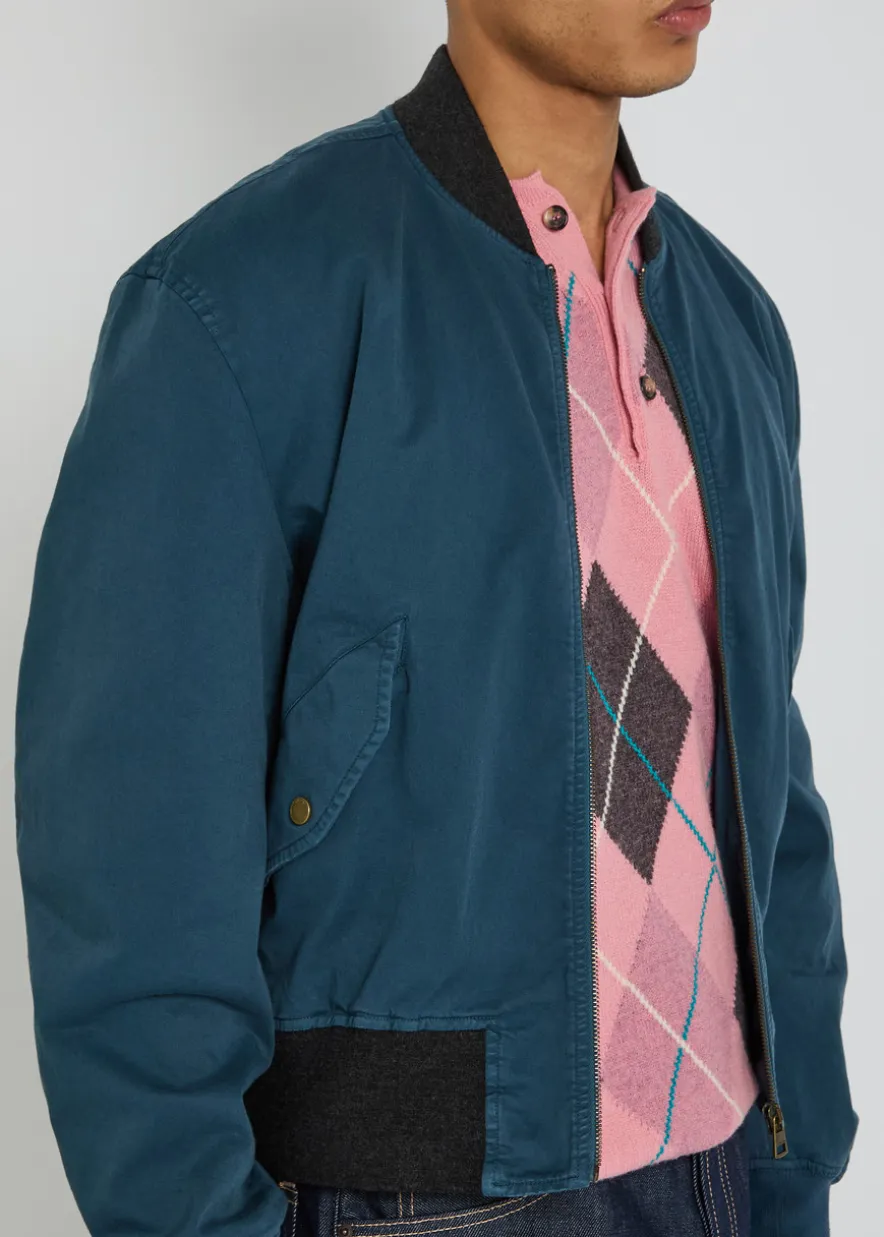 Cotton bomber jacket