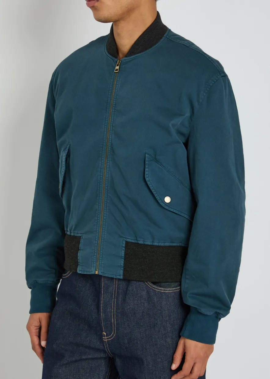 Cotton bomber jacket