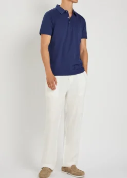 Cotton-jersey polo shirt