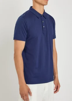 Cotton-jersey polo shirt
