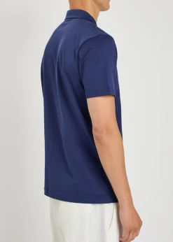 Cotton-jersey polo shirt