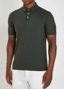 Cotton polo shirt