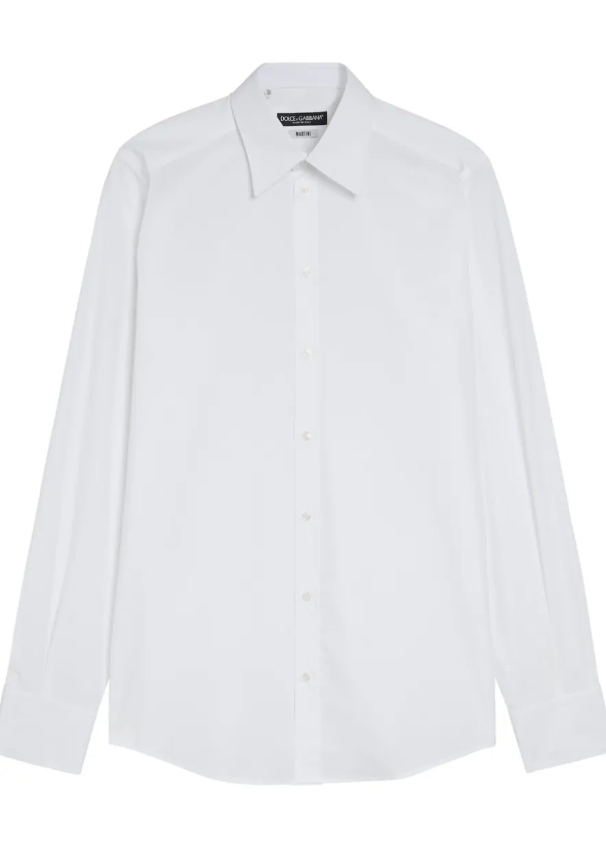 Cotton-poplin shirt