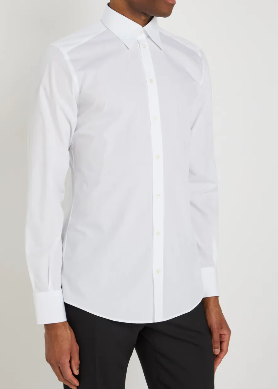 Cotton-poplin shirt