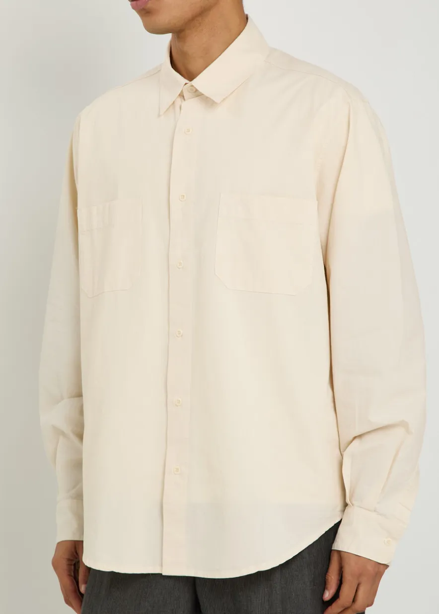 Cotton-poplin shirt