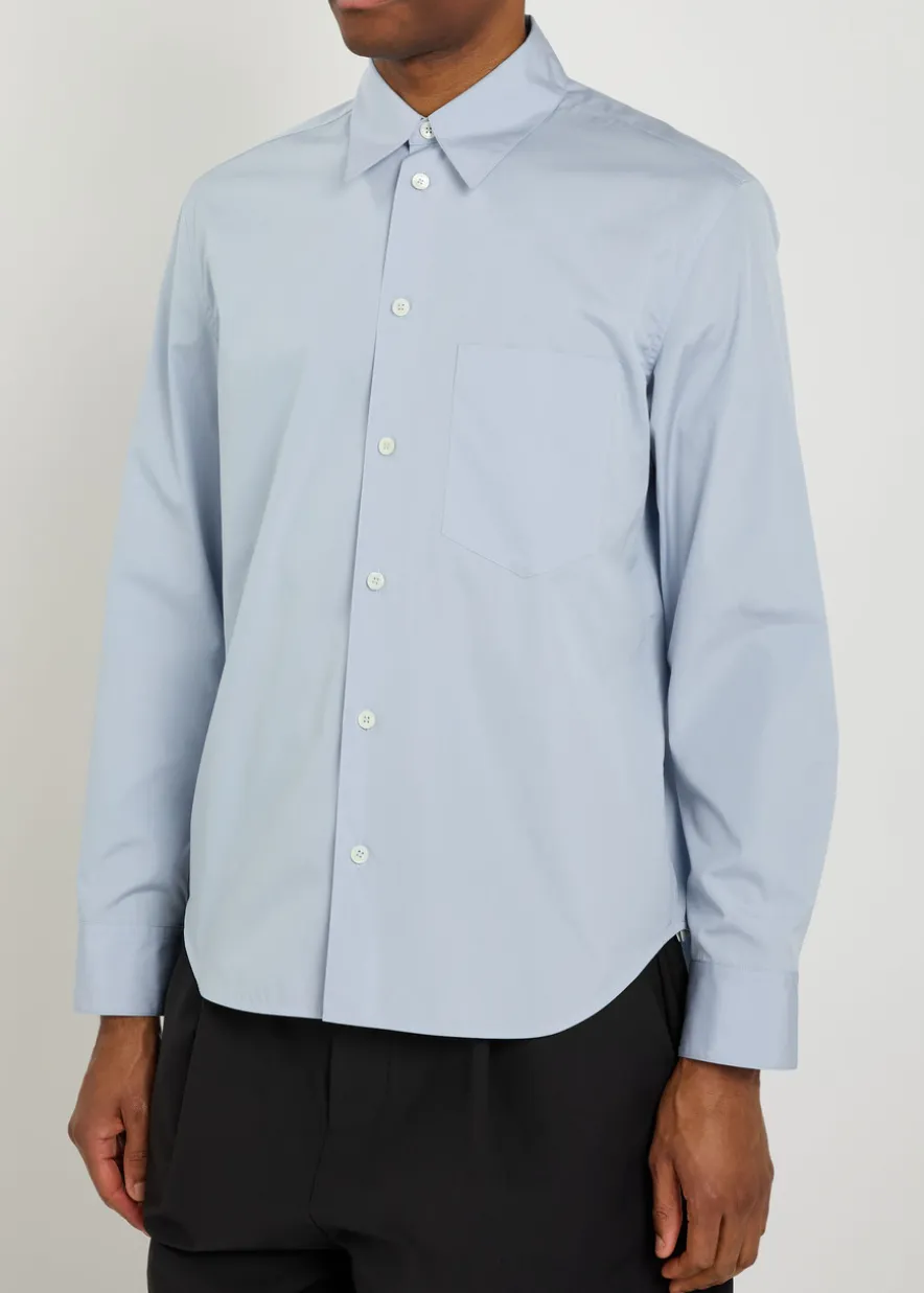 Cotton-poplin shirt
