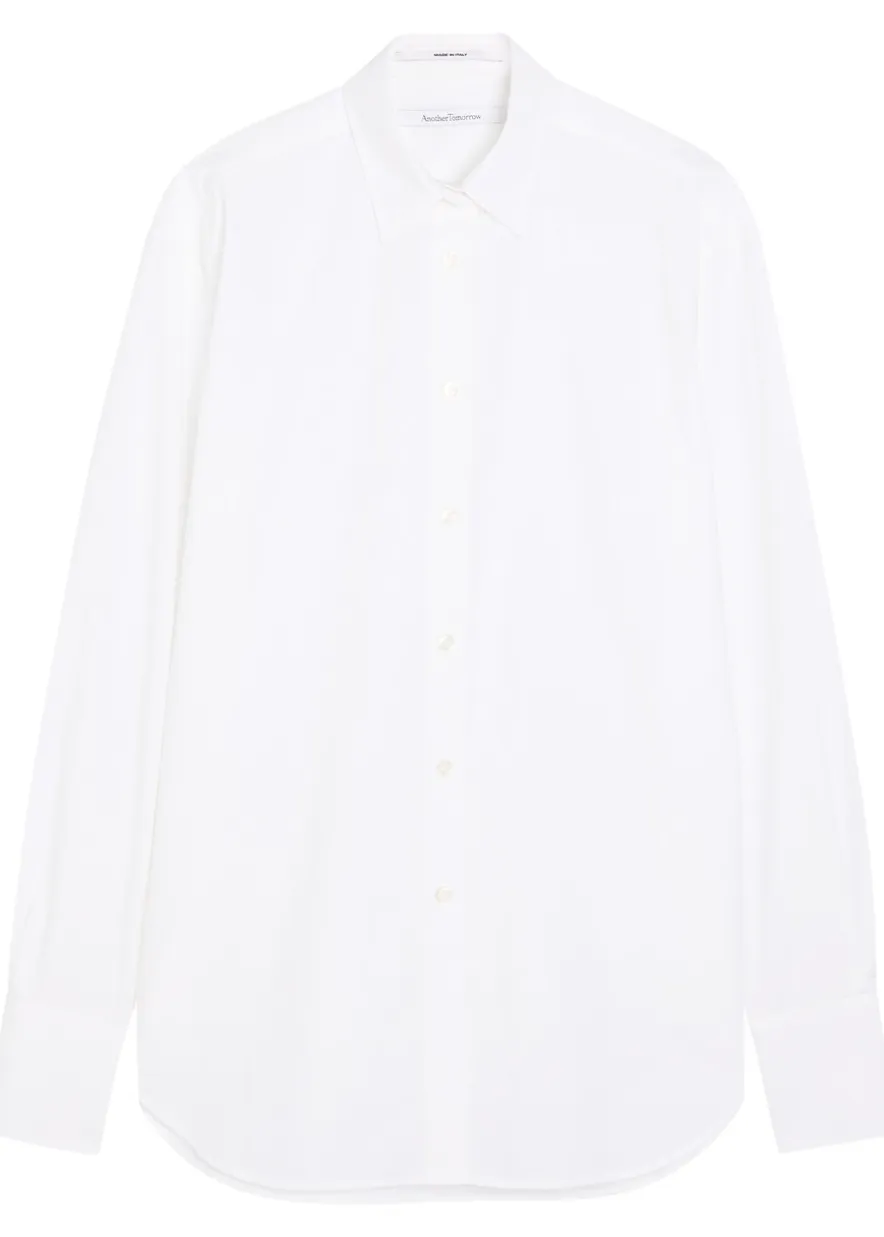Cotton-poplin shirt
