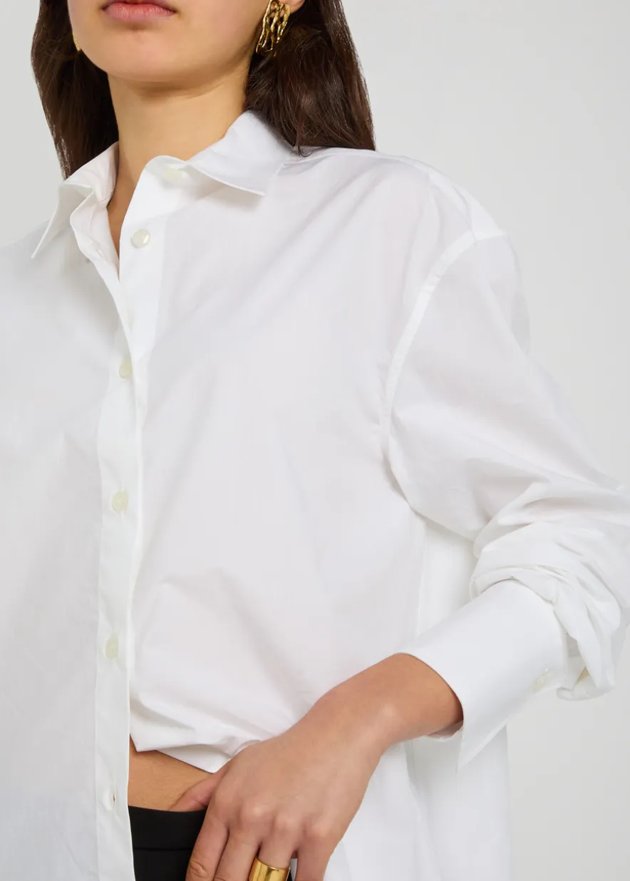 Cotton-poplin shirt
