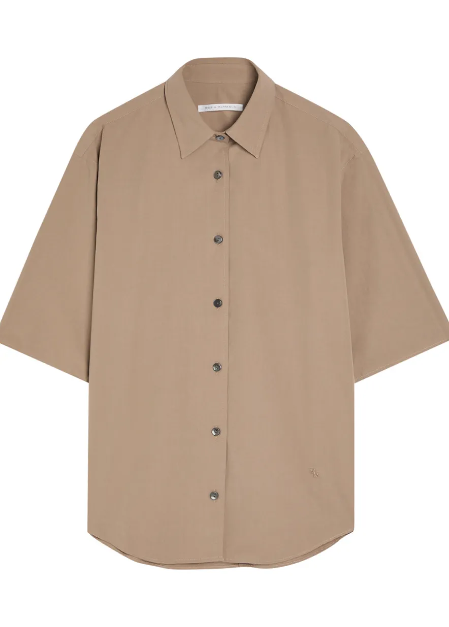 Cotton-poplin shirt