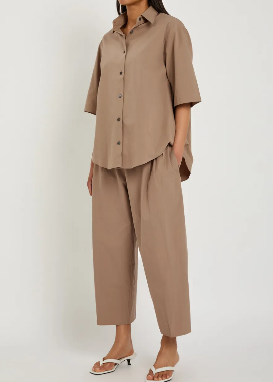 Cotton-poplin shirt