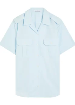 Cotton-poplin shirt