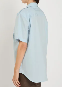 Cotton-poplin shirt