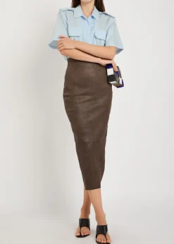 Cotton-poplin shirt