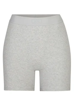 Cotton-rib boxer shorts