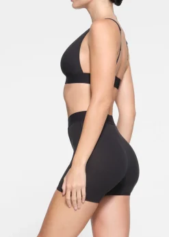 Cotton-rib boxer shorts