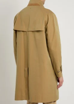 Cotton trench coat