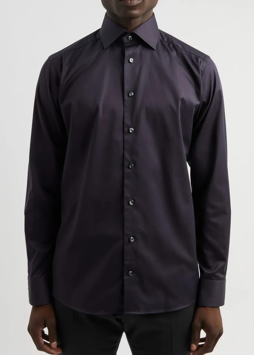 Cotton-twill shirt