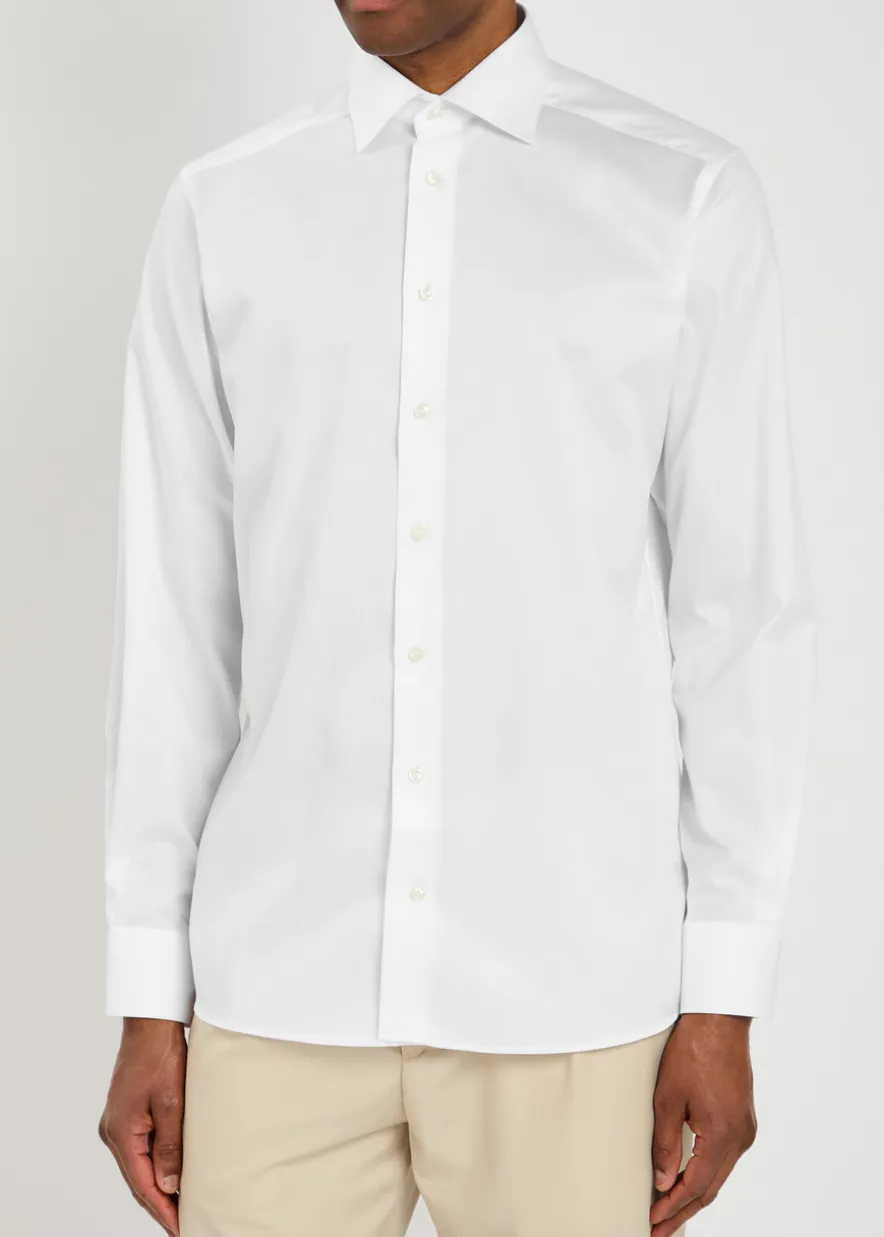 Cotton-twill shirt
