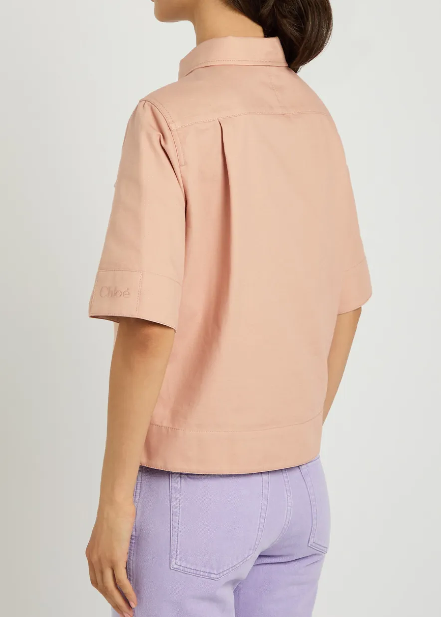 Cotton-twill shirt