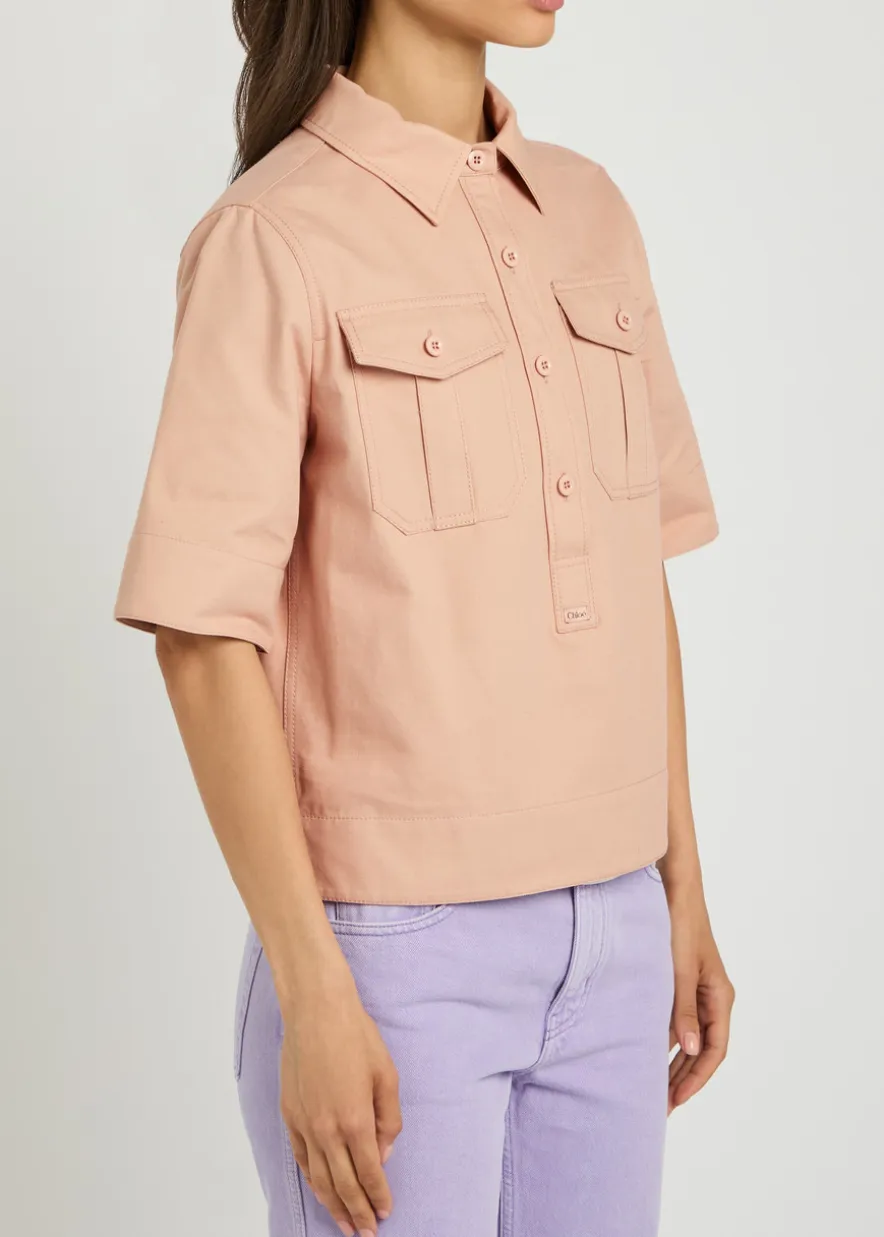 Cotton-twill shirt