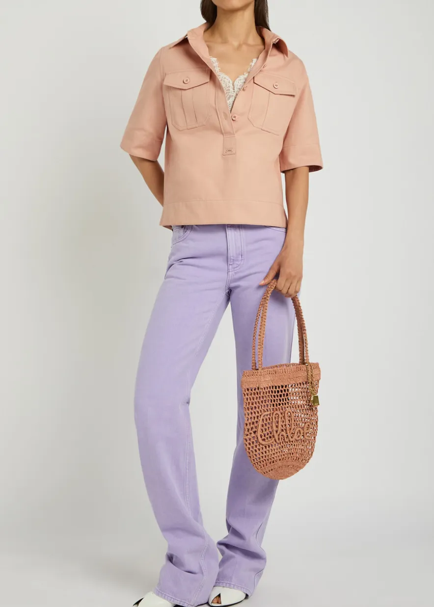 Cotton-twill shirt