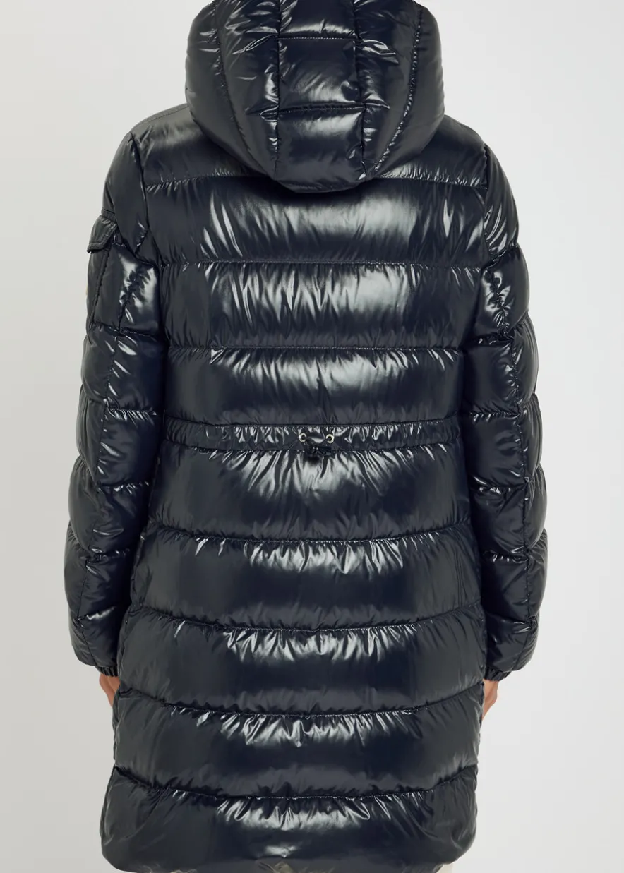 Courcelles glossed shell parka coat