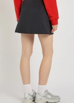 Court piqué ponte mini tennis skirt