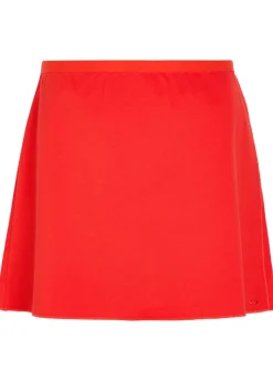 Court piqué ponte mini tennis skirt