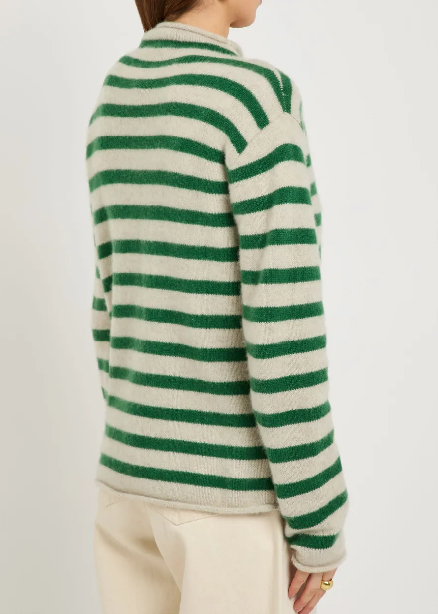 Cousteau striped cashmere cardigan