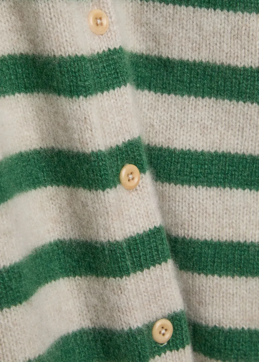 Cousteau striped cashmere cardigan