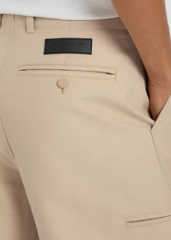 Couture Workwear wide-leg cotton trousers