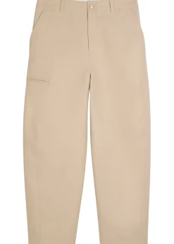 Couture Workwear wide-leg cotton trousers