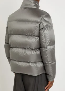 Couyere quilted hooded shell jacket